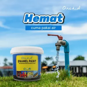 cat waterbased orchid enamel paint