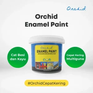 cat besi dan kayu orchid enamel paint