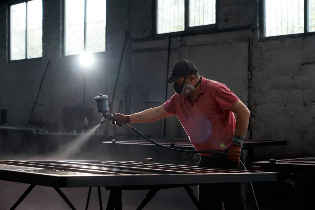 Sistem Pengecatan Water Based di Lini Produksi