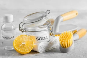 cara menghilangkan karat dengan baking soda dan cuka